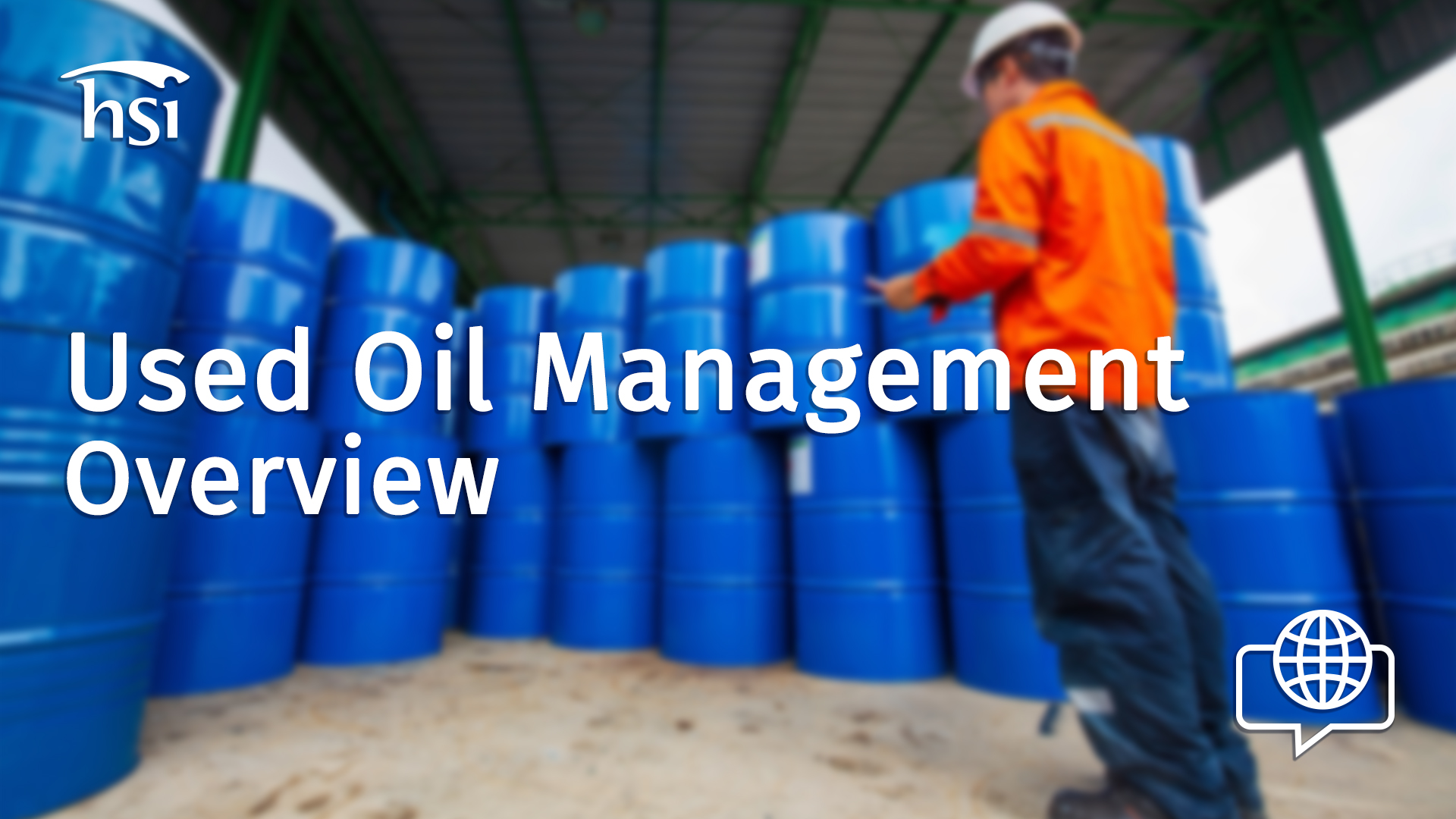 Used Oil Management Overview